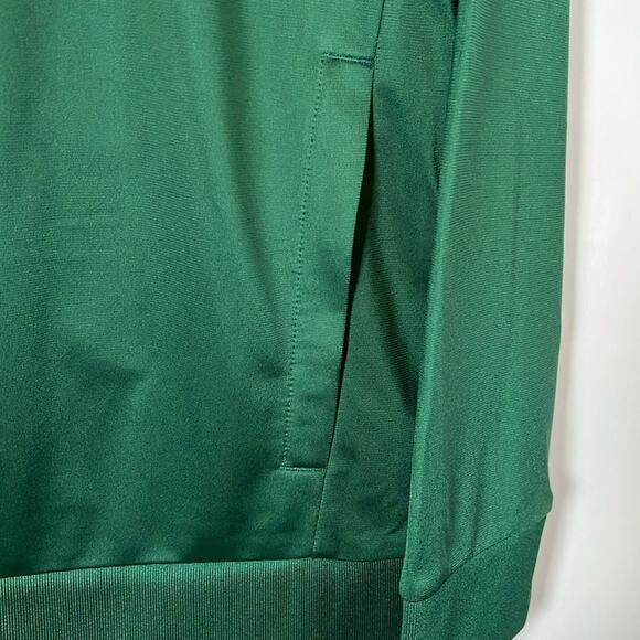 adidas Green Bomber Jacket Unisex Size XL 18/20 - Picture 4 of 6